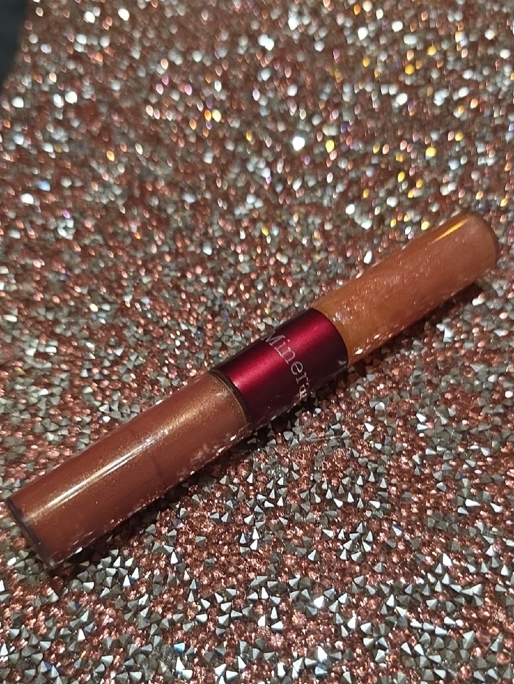 🧚‍♀️BareMinerals RARE DUAL 100% Natural Lip Gloss NWOBox